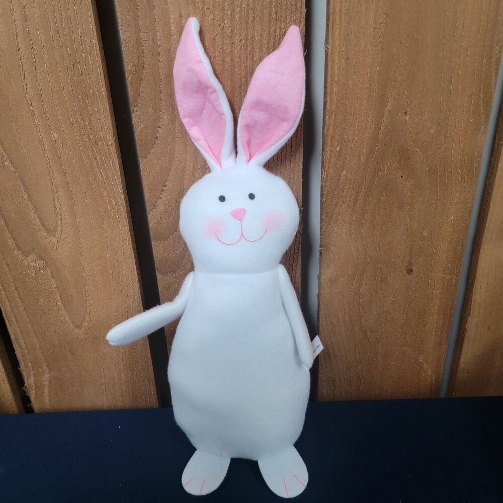 Adorable Standing Plush Home Decor Seasonal Gift Bunny Easter Bunny Figure 14in